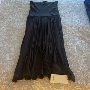 NWT HARD TO FIND Lululemon 2-in-1 Maxi Dress Black, XL